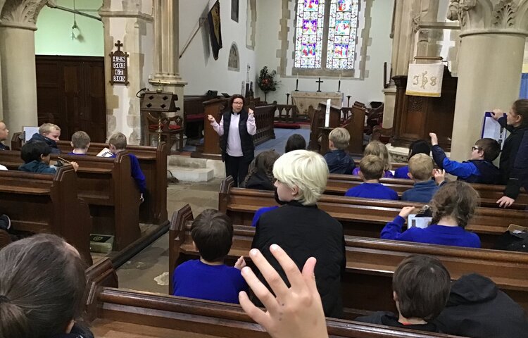 Image of Year 5 Church Visit